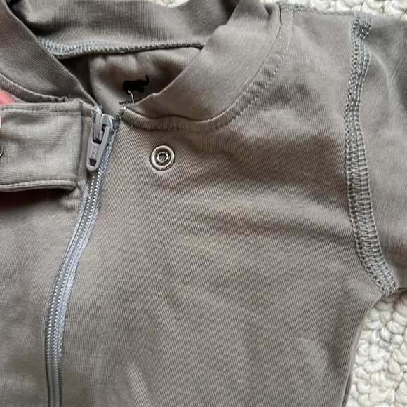 Monica & Andy Zippered Footie Pajama - Picture 6 of 6